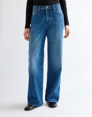 Joey Loose Straight Jean in Imperial Blue
