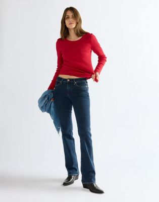 Bootcut Jean in Indigo Eclipse