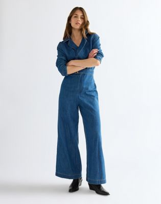 Relaxed Canyon Coverall in Denim Lagoon