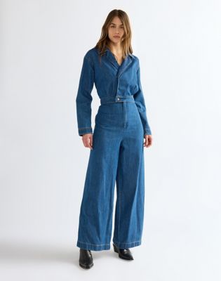 Relaxed Canyon Coverall in Denim Lagoon