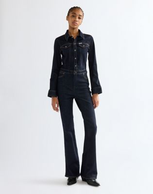 Regular Montana Coverall in Dark Stone
