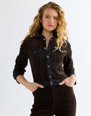 Regular Montana Coverall in Chocolate Torte