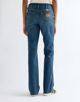 Low Rise Bold Boot Jean in Galaxy Fade