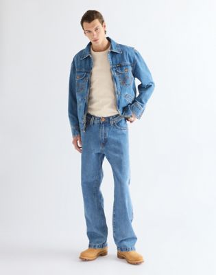 Super Wrangler Loose Cowboy Jean in Cowboy Fade