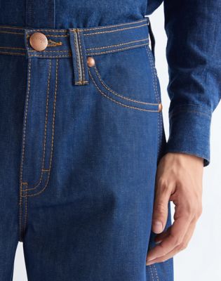 Super Wrangler Baggy Barrel Jean in Super Raw