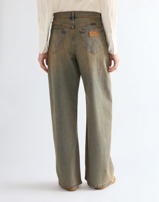 Low Rise Loose Ultra Barrel Jean in Warm Dunes