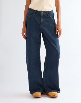 Low Rise Loose Ultra Barrel Jean in Star Dust