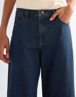 Low Rise Loose Ultra Barrel Jean in Star Dust