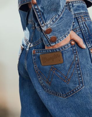 Super Wrangler Barrel Jean in Cowboy Fade