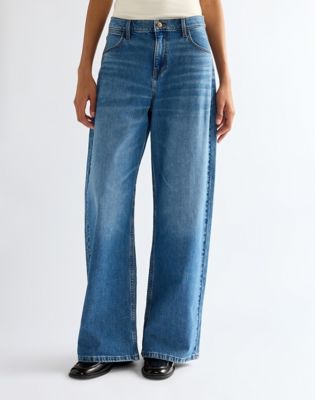 Low Rise Loose Ultra Barrel Jean in Quiet Oasis