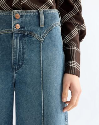 Loose Peaked Yoke Canyon Jean in Worn Legacy