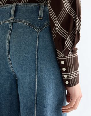 Loose Peaked Yoke Canyon Jean in Worn Legacy