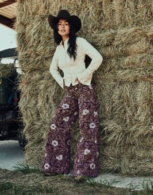 Canyon Loose Trousers in Mystic Floral