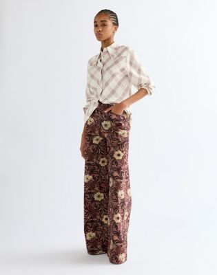 Canyon Loose Trousers in Mystic Floral