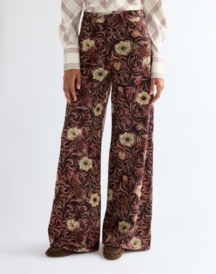 Canyon Loose Trousers in Mystic Floral