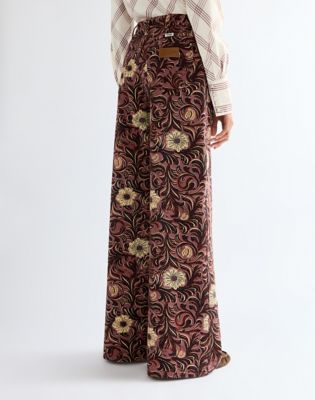 Canyon Loose Trousers in Mystic Floral