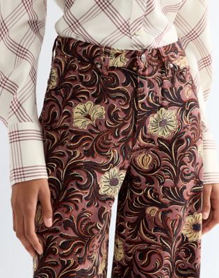 Canyon Loose Trousers in Mystic Floral