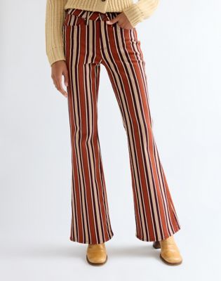 Montana Flare Trousers in Desert Disco