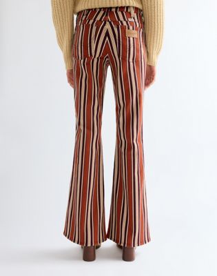 Montana Flare Trousers in Desert Disco