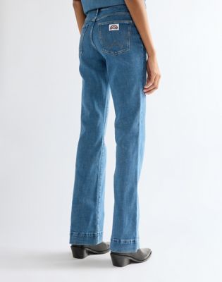 Flare Jean in Indigo Rush