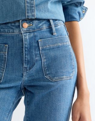 Flare Jean in Indigo Rush