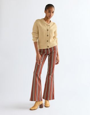 Regular Western Cardigan in Pebble