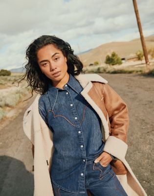 Regular Western Yoke Shirt in Saloon Shadow
