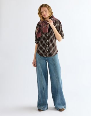 Regular Drama Collar Shirt in Brantley