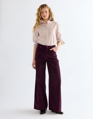 Regular One Pocket Shirt in Rose Brown