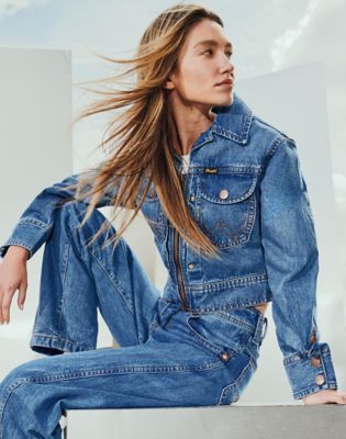 Super Wrangler Regular Jacket in Cowboy Fade