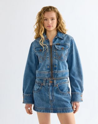 Super Wrangler Regular Jacket in Cowboy Fade