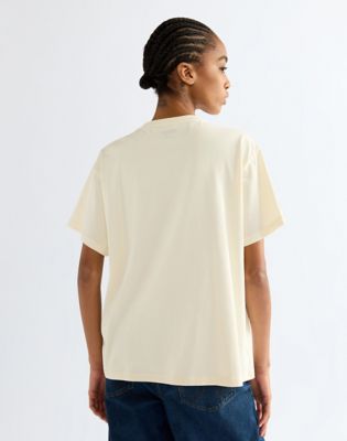 Relaxed Girlfriend Tee in Antique White