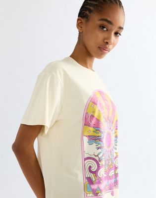 Relaxed Girlfriend Tee in Antique White