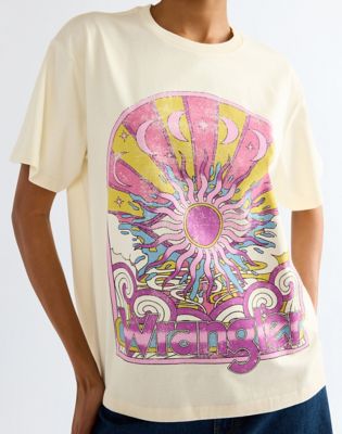 Relaxed Girlfriend Tee in Antique White
