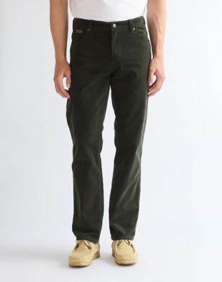 Texas Straight Corduroy Trousers in Rosin
