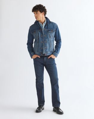 Greensboro Straight Toughlite Low Stretch Jean in Moonlit