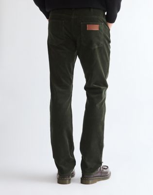 Greensboro Corduroy Straight Trousers in Rosin
