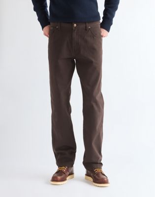 Texas Straight Trousers in Chocolate Torte