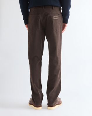 Texas Straight Trousers in Chocolate Torte