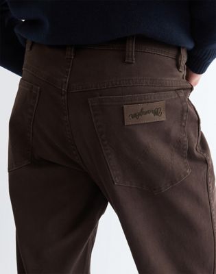 Texas Straight Trousers in Chocolate Torte