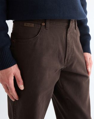 Texas Straight Trousers in Chocolate Torte
