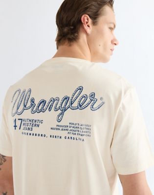Regular Graphic Tee in Egret