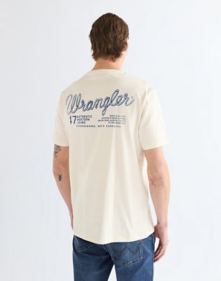 Regular Graphic Tee in Egret