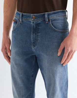 Texas Slim Low Stretch Jean in Sun Lit