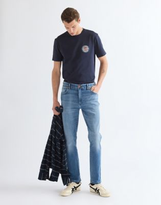 Larston Slim Tapered High Stretch Jean in Texas Sky