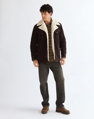 Frontier Relaxed Straight Low Stretch Jean in Dune Break