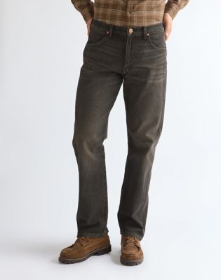Frontier Relaxed Straight Low Stretch Jean in Dune Break