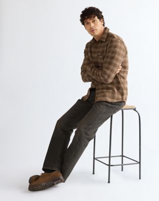 Frontier Relaxed Straight Low Stretch Jean in Dune Break