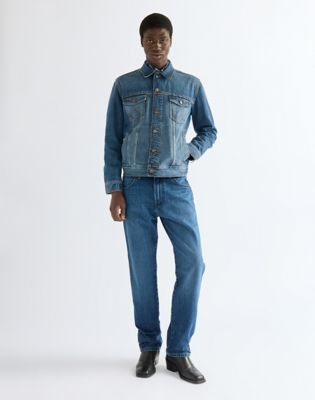 Frontier Relaxed Straight Non Stretch Jean in Morning Wash