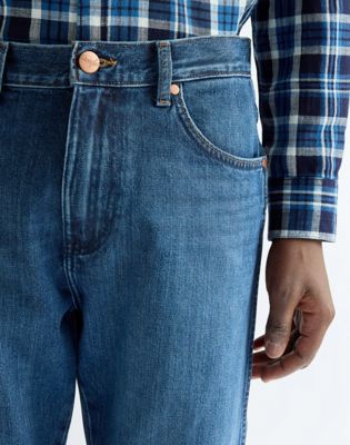 Frontier Relaxed Straight Non Stretch Jean in Morning Wash